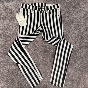 Rag & Bone & White Striped Capri Jeans - 26 -NWT